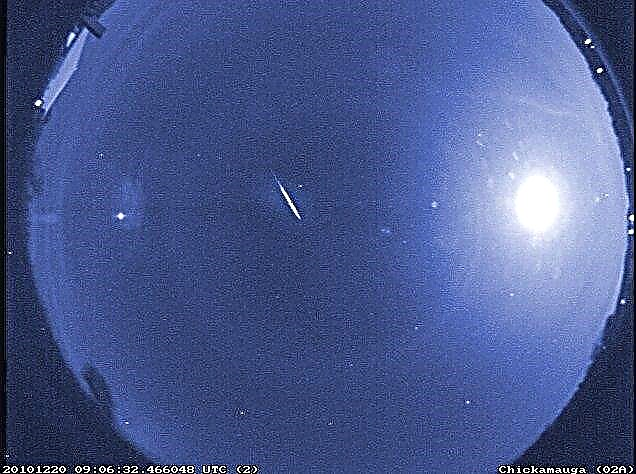 Geminid Meteorschauer: Staub von einem Asteroiden