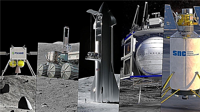 NASA je izbrala SpaceX, modro poreklo in več, da bi se pridružila zasebnemu projektu Moon Lander