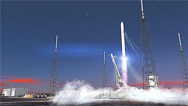 Relativitetsplads til lancering af satellitbugsering på 3D-trykt raket