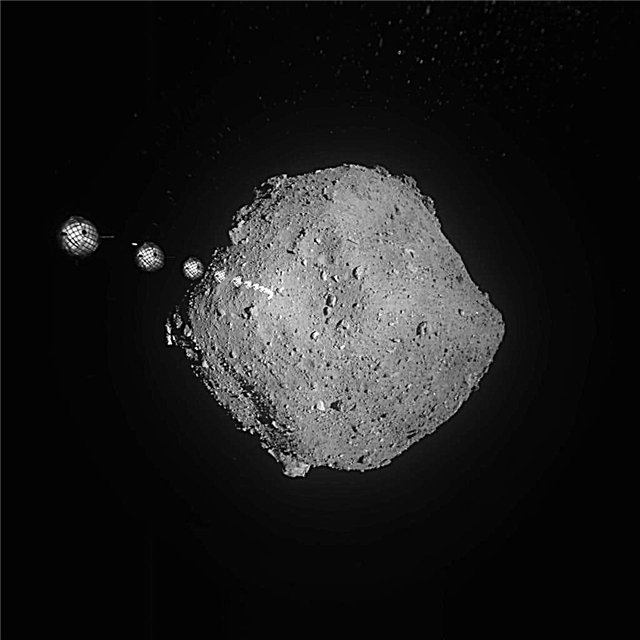 Pozrite sa nižšie! Japonská Hayabusa2 odhodila cieľové značky na Asteroid Ryugu