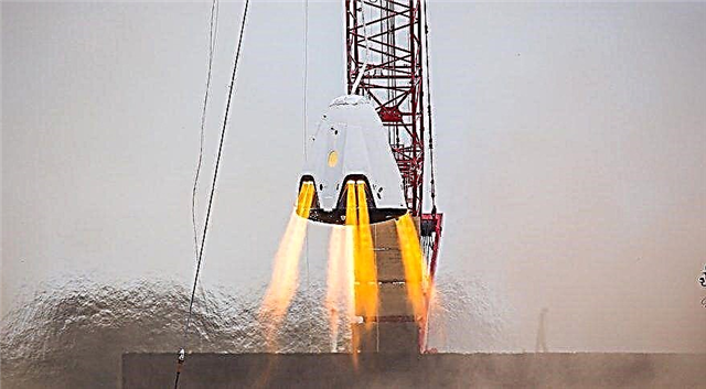 Se SpaceXs Crew Dragon Fire Its Abort-motorer i fantastisk videokompilering