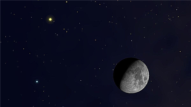 Vang de maan en Saturnus elkaar dit weekend
