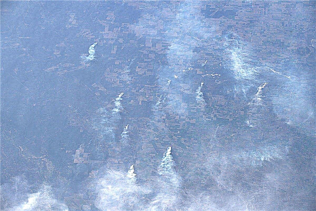 NASA-satellitter, der sporer Amazon-brande, viser kraftig røg, svær jord