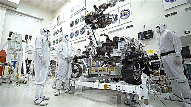 Voel de brand! Bekijk NASA's 2020 Mars Rover Do a Bicep Curl (video)