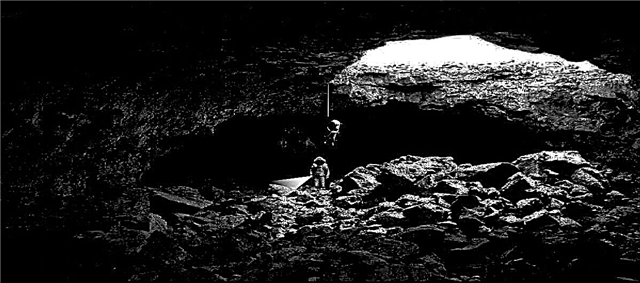 Vivir bajo tierra en la luna: cómo los tubos de lava podrían ayudar a la colonización lunar