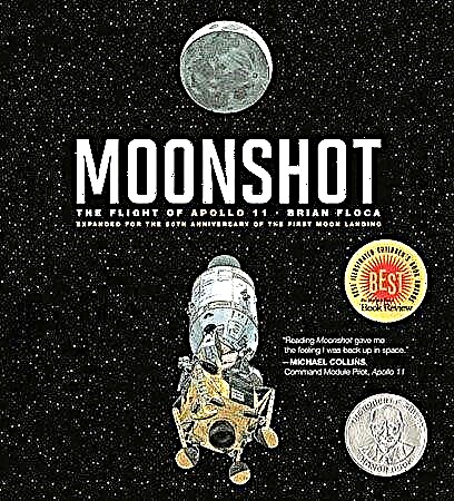 'Moonshot': šī krāšņi ilustrētā grāmata iedvesmo Apollo 11 Wonder