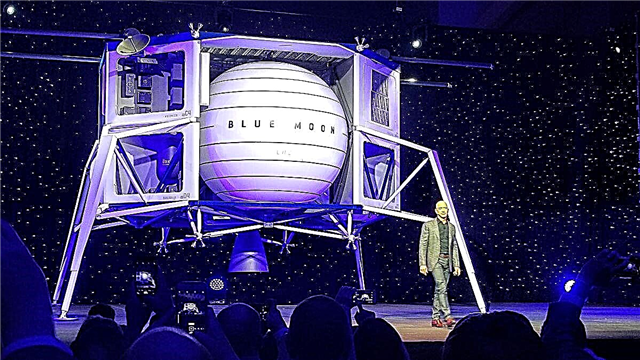 Blue Origin presenta 'Blue Moon', su gran aterrizaje lunar