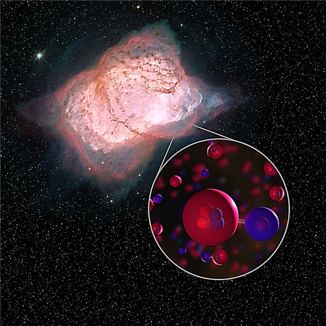 Astrônomos finalmente descobrem a primeira molécula do universo em nebulosa distante