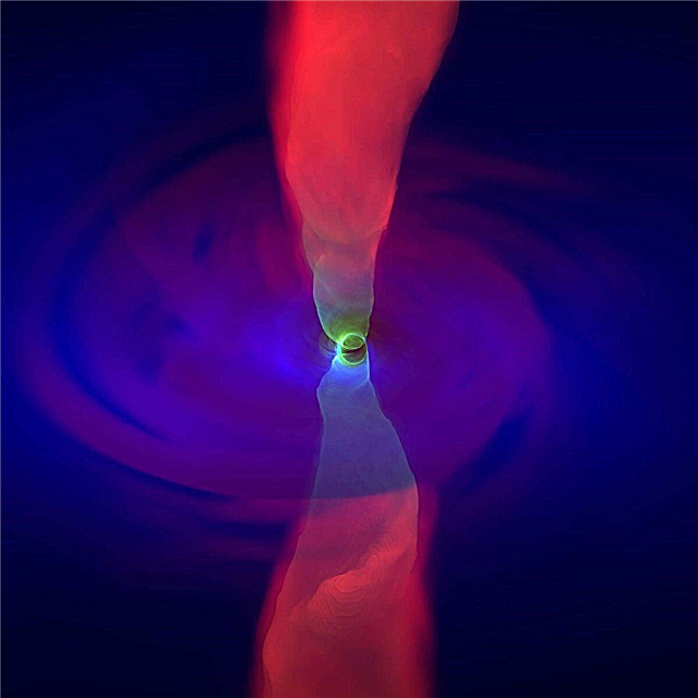 Как телескопът за хоризонт на събитията лови за силуети с черна дупка