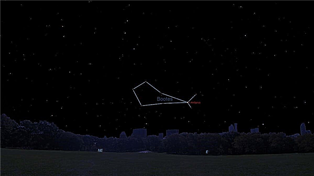¡Mira en el cielo nocturno de abril! ¿Es un pastor, un conductor de osos ... o un cono de helado?