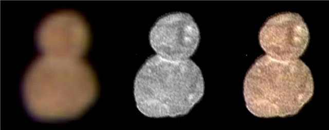 MU69 2014: Cakrawala Baru '' Manusia Salju 'di Sabuk Kuiper