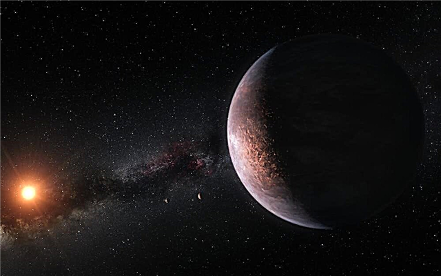 TRAPPIST-1s största främmande planet har en atmosfär som utvecklats över eoner