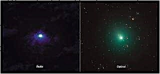 Christmas Comet 46P está haciendo que la temporada sea brillante (y verde) para los científicos