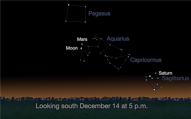 Pogledajte večeras Mars blizu Mjeseca na noćnom nebu! Evo kako.