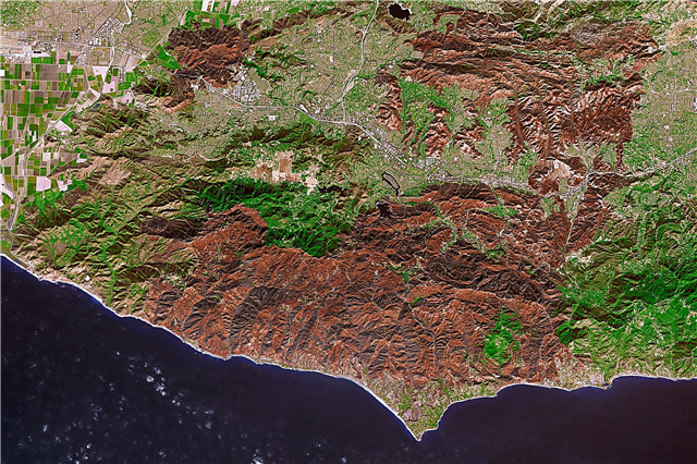 De Radar-expertise van NASA helpt het Woolsey Fire Recovery in Californië