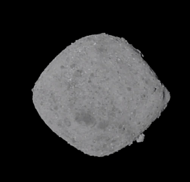 Idet asteroiden drejer: NASA-sonden klikker video af spinding Bennu