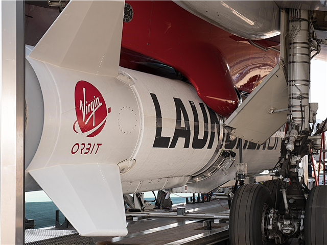 قامت شركة Virgin Orbit بتوصيل صاروخ إلى أمهات الفتاة الكونية للمرة الأولى