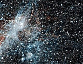 Vaiduokliškos negyvos žvaigždės liekanos, parodytos infraraudonųjų spindulių šviesoje (nuotrauka)