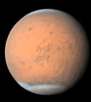 Guarda quanto è grande la tempesta di polvere mostruosa su Marte in questa immagine straordinaria