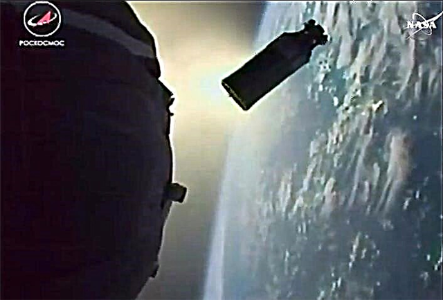 Liftoff! International Crew lanserar mot rymdstationen
