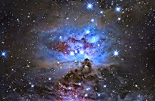 Sprints "Running Man Nebula" über die Sterne (Foto)