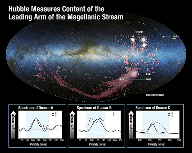 Telescópio Hubble captura 'cabo de guerra' cósmico entre galáxias