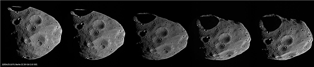 Kapal Angkasa Eropah Menangkap Saturnus Berkeliaran di Belakang Bulan Bulan (Foto, Video)