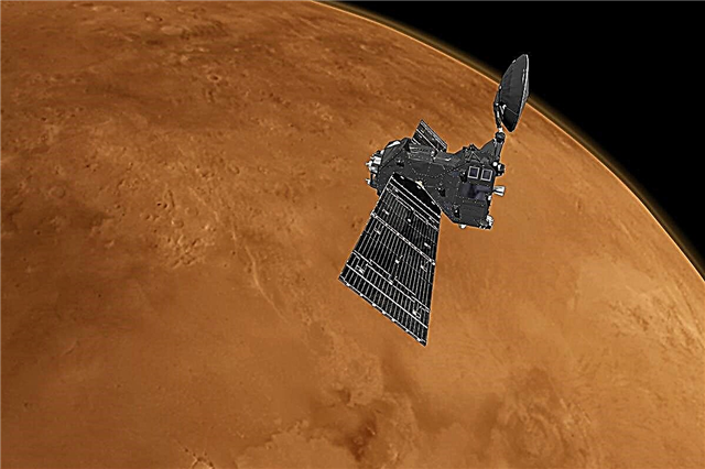 Methan-schnüffelnder Orbiter beendet 'Aerobraking'-Tauchgänge durch die Marsatmosphäre