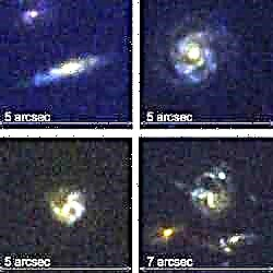 As primeiras galáxias pareciam semelhantes