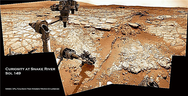 El equipo Rover elige el primer objetivo de perforación de rocas por curiosidad