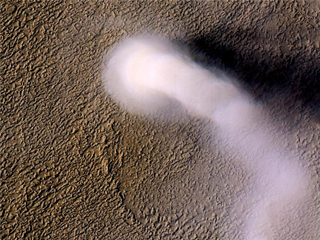 Wervelen stofduivels rond de Curiosity Rover?
