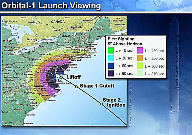 Kaip pamatyti įspūdingų „Antares“ komercinių raketų paleidimą į kosminę stotį sausio 8 d. - pilnas peržiūros vadovas