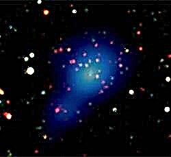 اكتشف معظم عنقود المجرة البعيدة