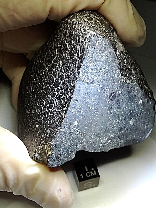 La météorite de Mars est riche en eau