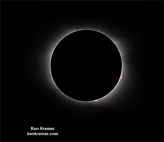 Getuige zijn van de Total Solar Eclipse 2017 in heel Amerika betovert miljoenen: foto- / videogalerij