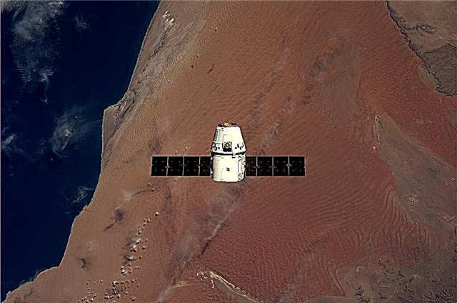 Neticama pūķa pieeja un pietauvošanās - Andre IS Kuipers attēlu galerija uz klāja ISS