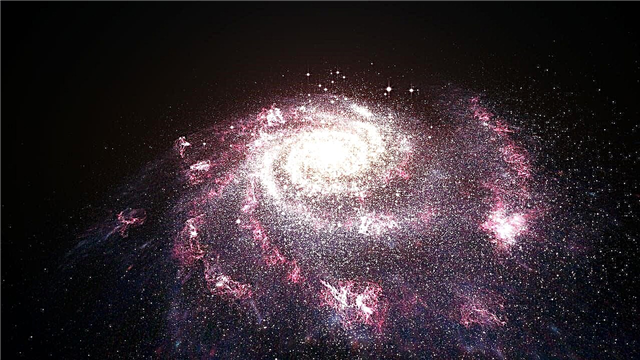 Hele galakser føler varmen fra nyfødte stjerner