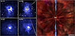 Buracos negros vistos girando nos limites previstos por Einstein