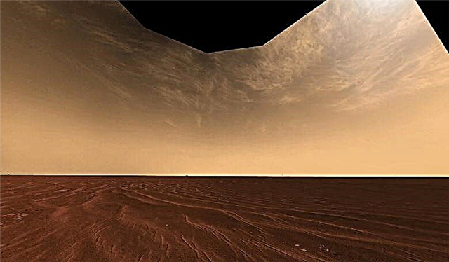¿Las nubes cirrus ayudaron a mantener templado y húmedo a principios de Marte?
