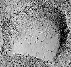 Las rocas ruedan también en Marte: nuevas imágenes de HiRISE