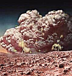 العلماء يراقبون عاصفة ترابية المريخ