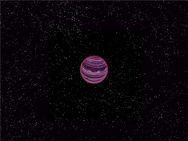 Баби-плутајућа планета пронађена сама, далеко од звезде