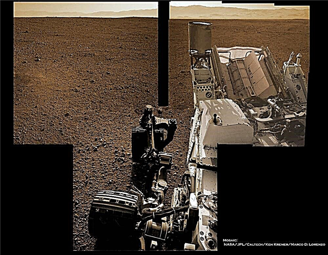 Curiosity Wheels Initial Rove in a Week on Heels of Science and Surgery Success