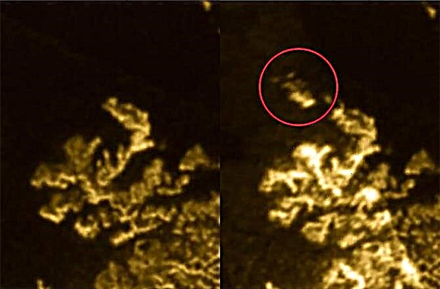 يظهر كائن "شبح" ، يختفي على Titan
