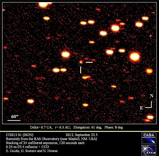 Der neue "Sun-Skirting" -Komet könnte 2013 eine schillernde Darstellung bieten