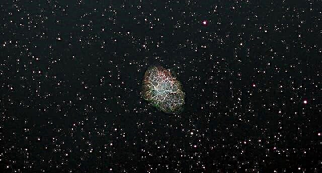 Astrophoto: Widefield, visão em banda estreita da nebulosa do caranguejo por Nick Howes