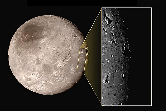 Misteriosa montaña revelada en el primer primer plano de la Luna Caronte de Plutón