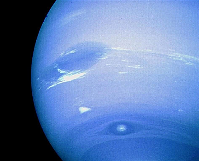 Hoe ziet het oppervlak van Neptunus eruit?