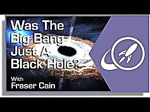 Var Big Bang bare et sort hul?