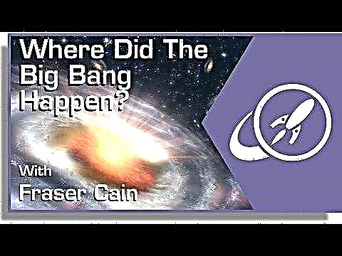 ¿Dónde sucedió el Big Bang?